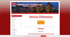 Desktop Screenshot of feuerwehr-bad-kreuznach.de